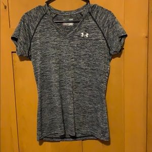 Black Grey Under Armour Small Heat Gear.